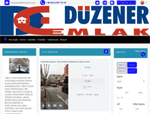 Tablet Screenshot of duzeneremlak.com